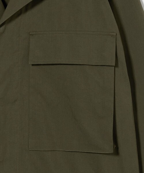 ASTRAET（アストラット）の「＜ASTRAET＞ミリタリーシャツ UNISEX（シャツ/ブラウス・レディース・ブラック/ダークグリーン・FREE）」の15枚目の写真