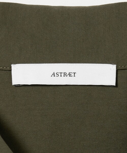 ASTRAET（アストラット）の「＜ASTRAET＞ミリタリーシャツ UNISEX（シャツ/ブラウス・レディース・ブラック/ダークグリーン・FREE）」の9枚目の写真