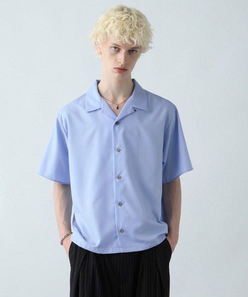 HARE(ハレ)の「LUXSカイキンシャツ(HARE)(シャツ/ブラウス・メンズ・グリーン/ホワイト/ブルー/ブラック・SMALL/MEDIUM)」の14枚目の写真