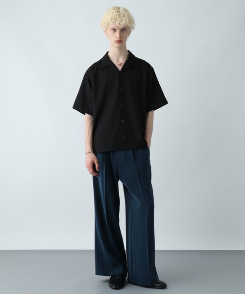 HARE(ハレ)の「LUXSカイキンシャツ(HARE)(シャツ/ブラウス・メンズ・グリーン/ホワイト/ブルー/ブラック・SMALL/MEDIUM)」の17枚目の写真