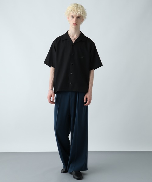 HARE(ハレ)の「LUXSカイキンシャツ(HARE)(シャツ/ブラウス・メンズ・グリーン/ホワイト/ブルー/ブラック・SMALL/MEDIUM)」の18枚目の写真