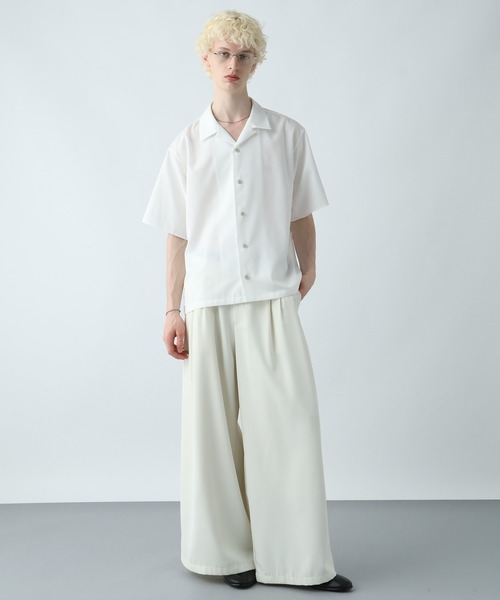 HARE(ハレ)の「LUXSカイキンシャツ(HARE)(シャツ/ブラウス・メンズ・グリーン/ホワイト/ブルー/ブラック・SMALL/MEDIUM)」の16枚目の写真