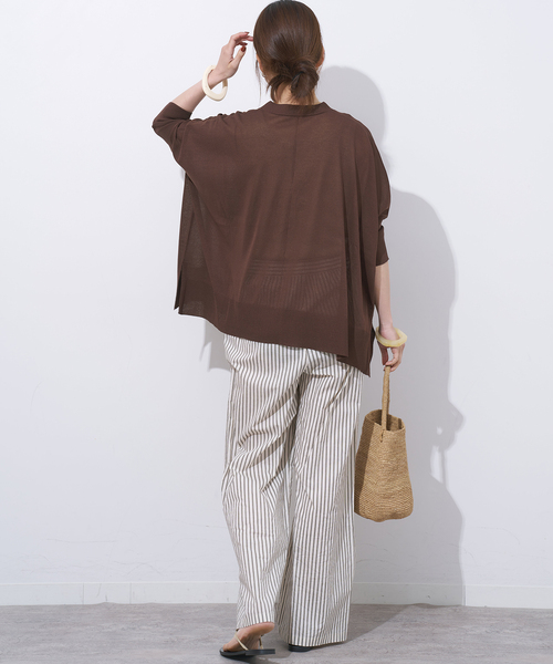 JOURNAL STANDARD relume（ジャーナルスタンダード　レリューム）の「シアードルマンカーディガン（カーディガン/ボレロ・レディース・ホワイト系その他/ブラウン/レッド/ブラック・FREE）」の21枚目の写真