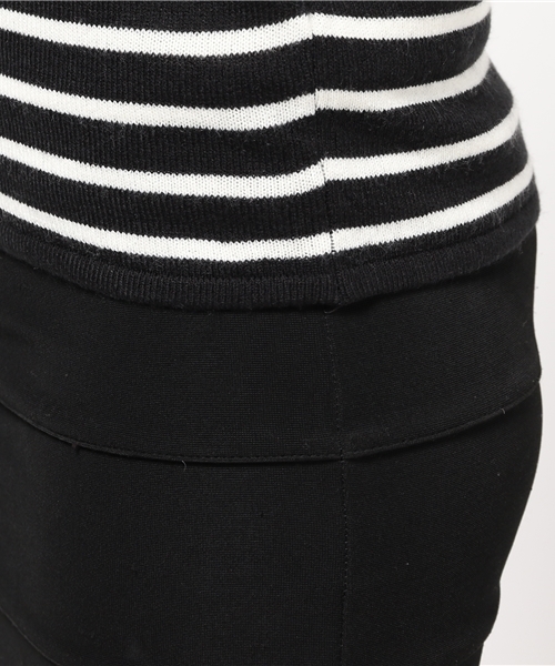rienda（リエンダ）の「15AWタートルknitTOP（ニット/セーター・レディース・ホワイト/ブラック/マルチ/ネイビー・FREE）」の11枚目の写真