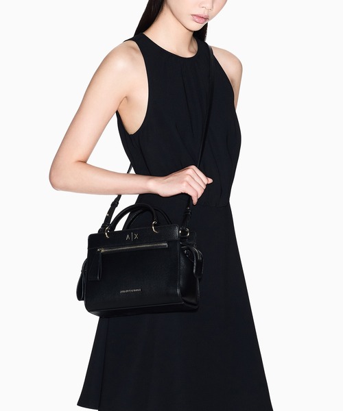 A|X アルマーニ エクスチェンジ】＜ZOZO限定＞AXロゴ スクエア