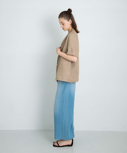 URBAN RESEARCHメッシュハーフスリープジャケット URBAN RESEARCH（アーバンリサーチ）の「メッシュハーフスリーブ