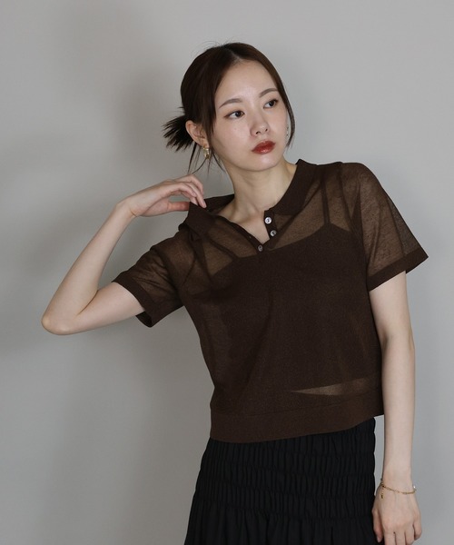 【美品】FAIR LIAR ニット ポロシャツ 美品】FAIR LIAR ニット ポロシャツ - メルカリ
