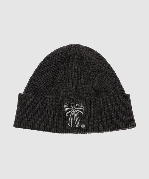 Acne Studios(アクネストゥディオズ)の「FN-UX-HATS000345(ニットキャップ/ビーニー・レディース・ブラック/ブルー/ネイビー/グレー系その他・ONE SIZE)」の3枚目の写真