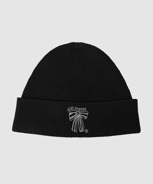 Acne Studios(アクネストゥディオズ)の「FN-UX-HATS000345(ニットキャップ/ビーニー・レディース・ブラック/ブルー/ネイビー/グレー系その他・ONE SIZE)」の2枚目の写真