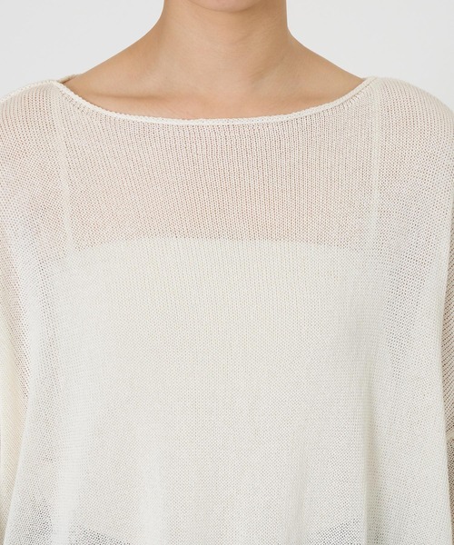 セール】BARNYARDSTORM / ライトワイドペーパーニット / ハンド