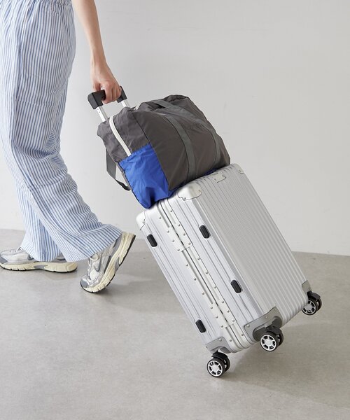 BIRTHDAY BAR（バースデイバー）の「トラベル撥水ボストンバッグ（ボストンバッグ・レディース・ダークグレー・0）」の3枚目の写真