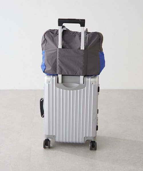 BIRTHDAY BAR（バースデイバー）の「トラベル撥水ボストンバッグ（ボストンバッグ・レディース・ダークグレー・0）」の4枚目の写真