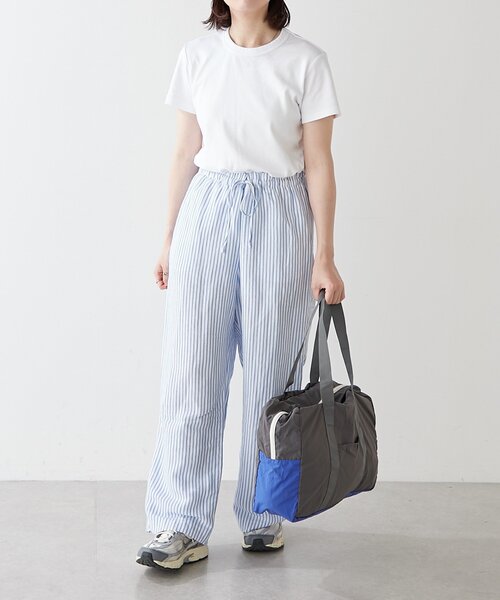 BIRTHDAY BAR（バースデイバー）の「トラベル撥水ボストンバッグ（ボストンバッグ・レディース・ダークグレー・0）」の6枚目の写真