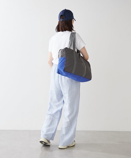 BIRTHDAY BAR（バースデイバー）の「トラベル撥水ボストンバッグ（ボストンバッグ・レディース・ダークグレー・0）」の7枚目の写真