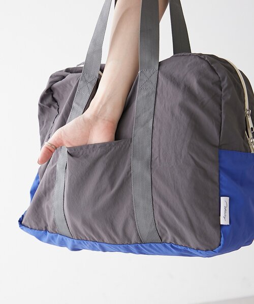 BIRTHDAY BAR（バースデイバー）の「トラベル撥水ボストンバッグ（ボストンバッグ・レディース・ダークグレー・0）」の8枚目の写真