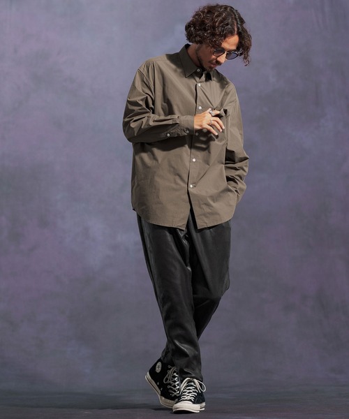 Jih Nunc(ジーヌンク)の「mp13901-ストレッチテーパードパターンパンツ(その他パンツ・メンズ・キャメル/ブラック/グレー・M/S/L)」の17枚目の写真