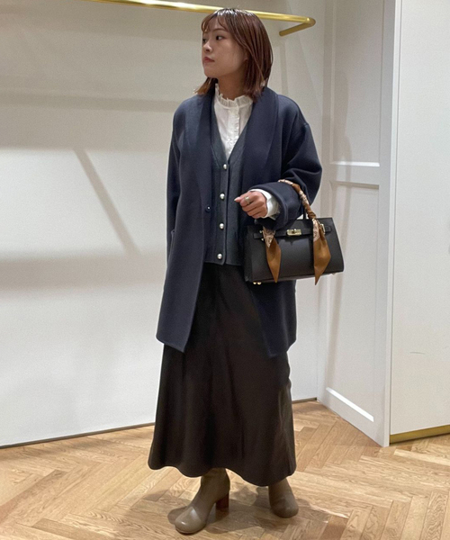 SLOBE IENA（スローブイエナ）の「《追加》ミニフリルブラウス（シャツ/ブラウス・レディース・ホワイト/グレー・FREE）」の15枚目の写真