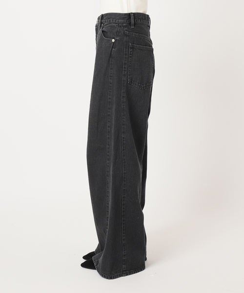 journal standard L'essage（ジャーナルスタンダードレサージュ）の「《追加2》【金子綾さん着用】Side Seam デニム（デニムパンツ・レディース・ブラック/ダークブルー・36/38）」の15枚目の写真