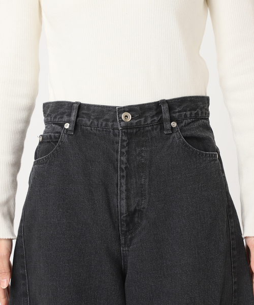 journal standard L'essage（ジャーナルスタンダードレサージュ）の「《追加2》【金子綾さん着用】Side Seam デニム（デニムパンツ・レディース・ブラック/ダークブルー・36/38）」の19枚目の写真