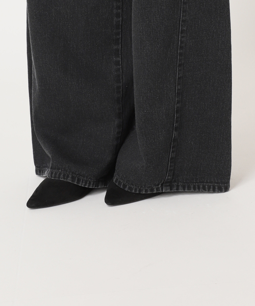 journal standard L'essage（ジャーナルスタンダードレサージュ）の「《追加2》【金子綾さん着用】Side Seam デニム（デニムパンツ・レディース・ブラック/ダークブルー・36/38）」の21枚目の写真