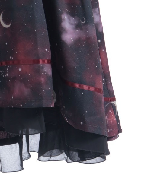 ステラプリントイレヘムスカート（スカート）｜axes femme