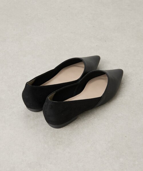 Jena espace merveilleux（ジェナ　エスパスメルヴェイユ）の「スエード切替パンプス（パンプス・レディース・アイボリー/ブラック・LARGE/MEDIUM）」の12枚目の写真