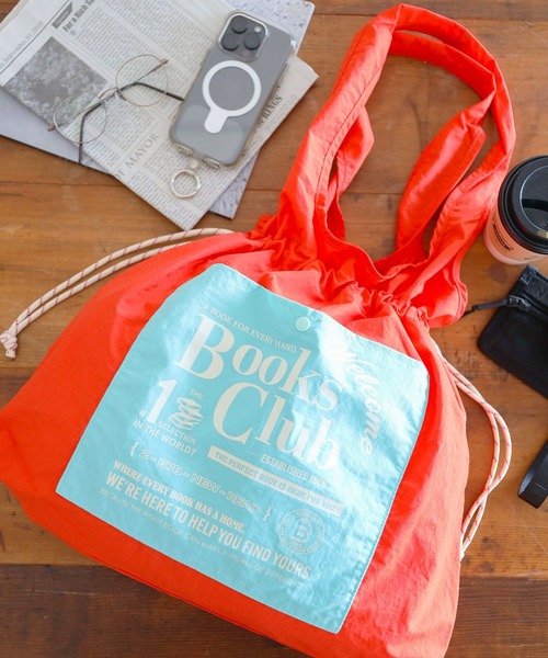 オリジナル ポケット巾着トート（トートバッグ）｜niko and