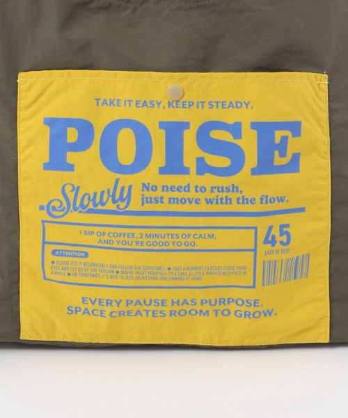 niko and...(ニコアンド)の「オリジナル ポケット巾着トート(トートバッグ・レディース・カーキ/ホワイト/イエロー/オレンジ/ネイビー・0)」の21枚目の写真