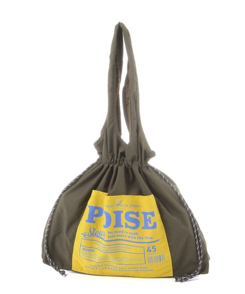 オリジナル ポケット巾着トート（トートバッグ）｜niko and