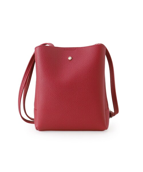 SHOO・LA・RUE(シューラルー)の「【軽量】ふわっと軽い3層ショルダーバッグ(ショルダーバッグ・レディース・シルバー/ブラック/ベージュ系4/グレー系4/ネイビー系6/ワインレッド・00)」の19枚目の写真