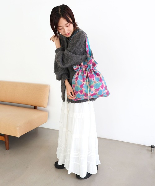 ラヴィ様ꔛ‬ෆジョリーフルール·͜·ᰔᩚ巾着トートバッグ‪☆ ラヴィ様ꔛෆジョリーフルール·͜·ᰔᩚ巾着トートバッグ‪☆ ラヴィ様‬