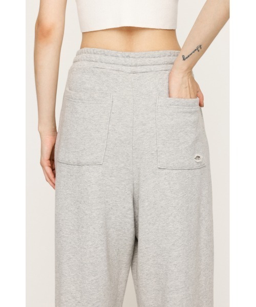 SLY（スライ）の「DAMAGE SW PT ダメージ スウェットパンツ（スウェットパンツ・レディース・ブラック/杢グレー・FREE）」の12枚目の写真