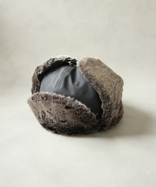 Nine Tailor（ナインテイラー）の「Nine Tailor Dill Cap (N-1545)（キャップ・メンズ・ブラック・FREE）」の2枚目の写真