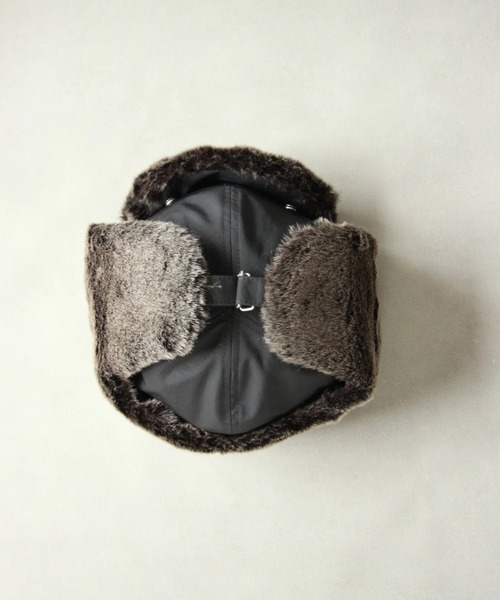 Nine Tailor（ナインテイラー）の「Nine Tailor Dill Cap (N-1545)（キャップ・メンズ・ブラック・FREE）」の5枚目の写真