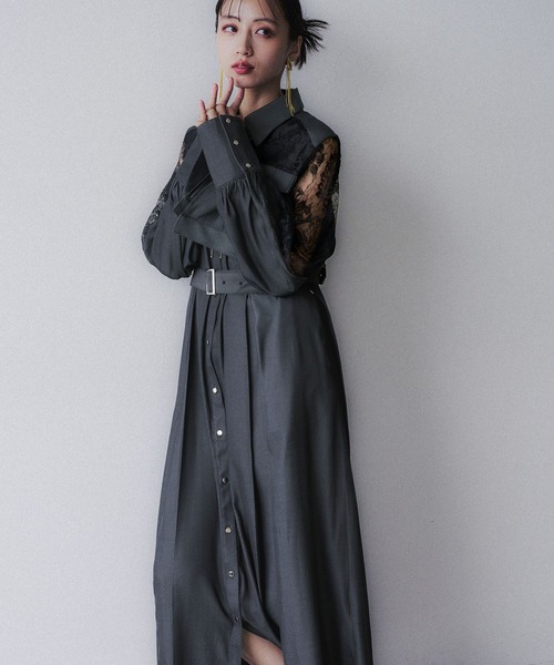 デニムレースキリカエワンピース(HARE)（ワンピース）｜HARE（ハレ）の