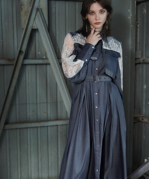 プロジェクトセカイ x ZOZOTOWN キリカエプリントツケエリワンピース HARE（ハレ）の「プロジェクトセカイ x ZOZOTOWN キリカエ