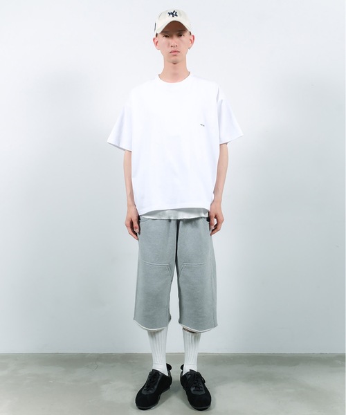 Jieda(ジエダ)の「JIEDA RELAXED T-SHIRT(Tシャツ/カットソー・メンズ・チャコールグレー/ヘザーグレー/ブラック/ホワイト・1/2/3)」の16枚目の写真