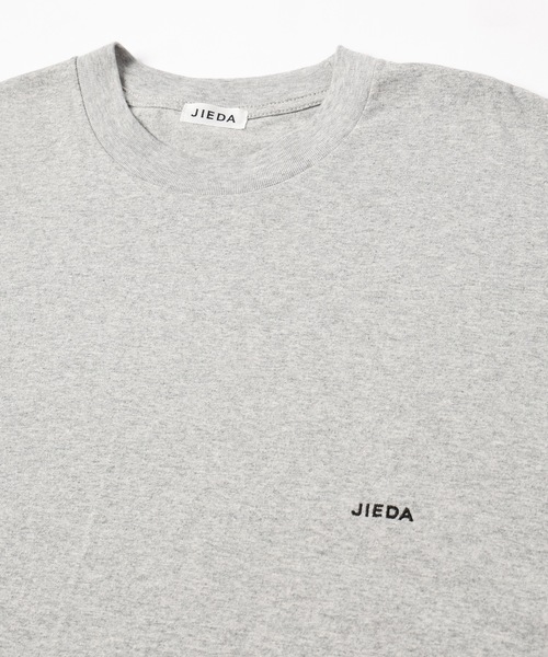 Jieda(ジエダ)の「JIEDA RELAXED T-SHIRT(Tシャツ/カットソー・メンズ・チャコールグレー/ヘザーグレー/ブラック/ホワイト・1/2/3)」の8枚目の写真