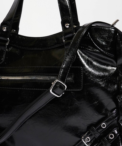 Chick（チック）の「Stud Design 2-Way Shoulder Bag/スタッズデザイン2wayショルダーバッグ（ショルダーバッグ・レディース・ホワイト/レッド/ブラック・FREE）」の15枚目の写真