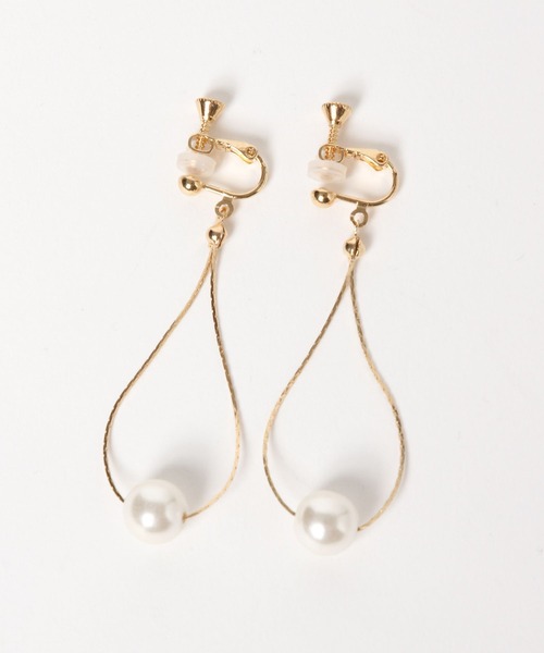 Andemiu（アンデミュウ）の「ボールフープイヤリング584432（イヤリング・レディース・ゴールド系その他2/ゴールド系その他4・FREE）」の8枚目の写真