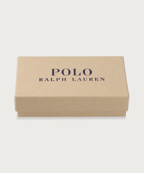 POLO RALPH LAUREN(ポロ ラルフ ローレン)の「カーフレザー キーケース(キーケース/キーアクセサリー・メンズ・ネイビー/ダークブラウン/ブラック・FREE)」の6枚目の写真