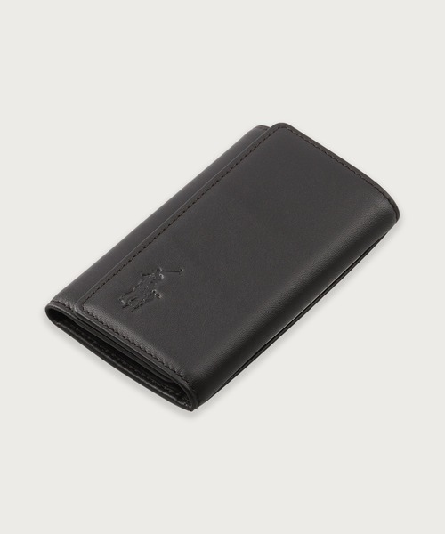POLO RALPH LAUREN(ポロ ラルフ ローレン)の「カーフレザー キーケース(キーケース/キーアクセサリー・メンズ・ネイビー/ダークブラウン/ブラック・FREE)」の13枚目の写真