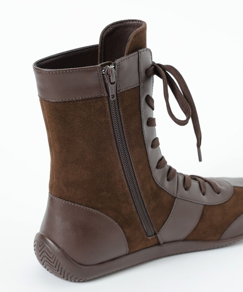 LOWRYS FARM（ローリーズファーム）の「ボクシングシューズ  587464（ブーツ・レディース・ブラウン/ブラック・MEDIUM/LARGE）」の8枚目の写真