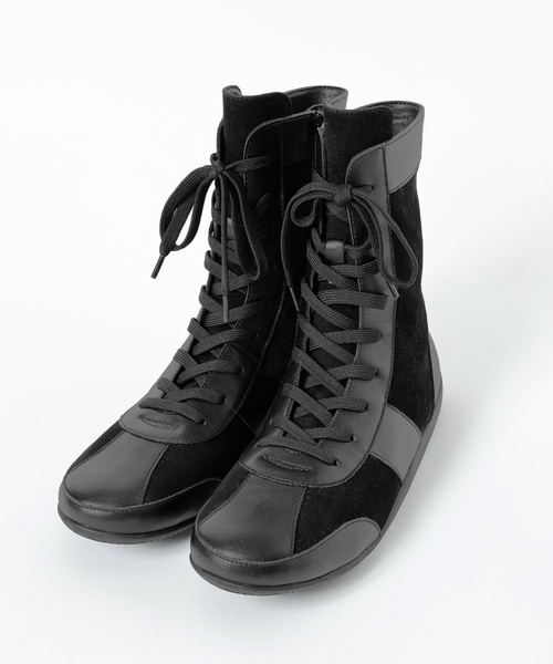 LOWRYS FARM（ローリーズファーム）の「ボクシングシューズ  587464（ブーツ・レディース・ブラウン/ブラック・MEDIUM/LARGE）」の14枚目の写真