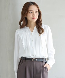 Honeys（ハニーズ）の「【WEB限定/褒められ】フリルピンタックブラウス（シャツ/ブラウス）」