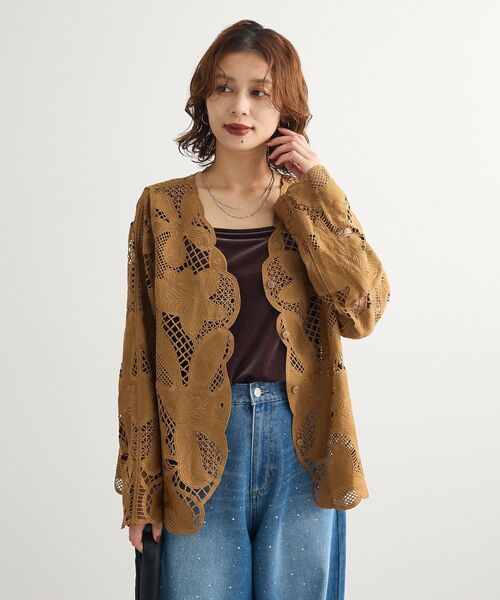 Green　Parks（グリーンパークス）の「2Wayベロアタンクトップ（タンクトップ・レディース・ダークグレー/ブラウン/ホワイト系その他2・FREE）」の15枚目の写真