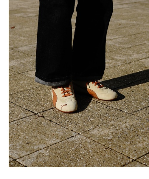 PUMA(プーマ)の「【BILLY'S EXCLUSIVE】SPEEDCAT BILLYS 408128(スニーカー・メンズ・ベージュ・24.0cm/23.5cm/23.0cm/22.5cm/29.0cm/28.5cm/28.0cm/27.5cm/27.0cm/26.5cm/26.0cm/25.5cm/25.0cm/24.5cm)」の3枚目の写真