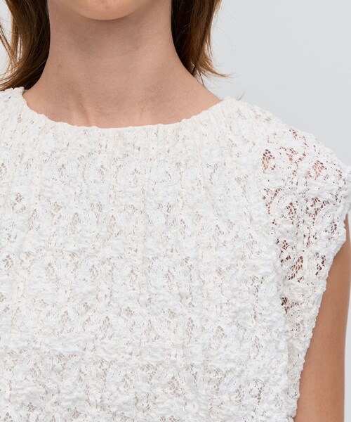 BACCA ストレッチレース ロングスリーブプルオーバー 値札付き バッカ