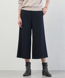 【WEB限定カラーあり】ツムギートflannel クロップド パンツ