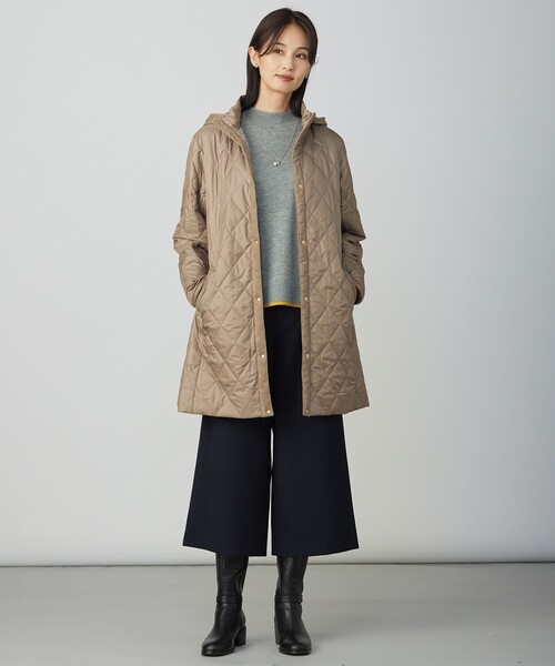 J.PRESS Ladies(J.プレス レディス)の「【WEB限定カラーあり】ツムギートflannel クロップド パンツ(その他パンツ・レディース・グレー系/アイボリー系/ネイビー系/ベージュ系/ブラック系・S/XS/XXS)」の12枚目の写真